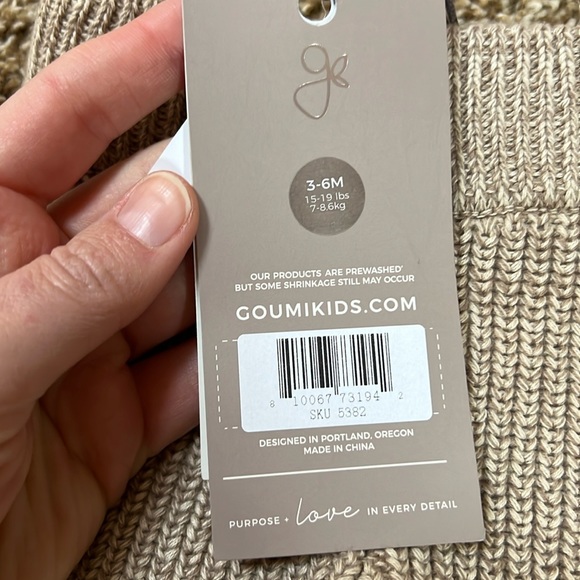 Goumi knit pants, size 3-6 months - Picture 3 of 6